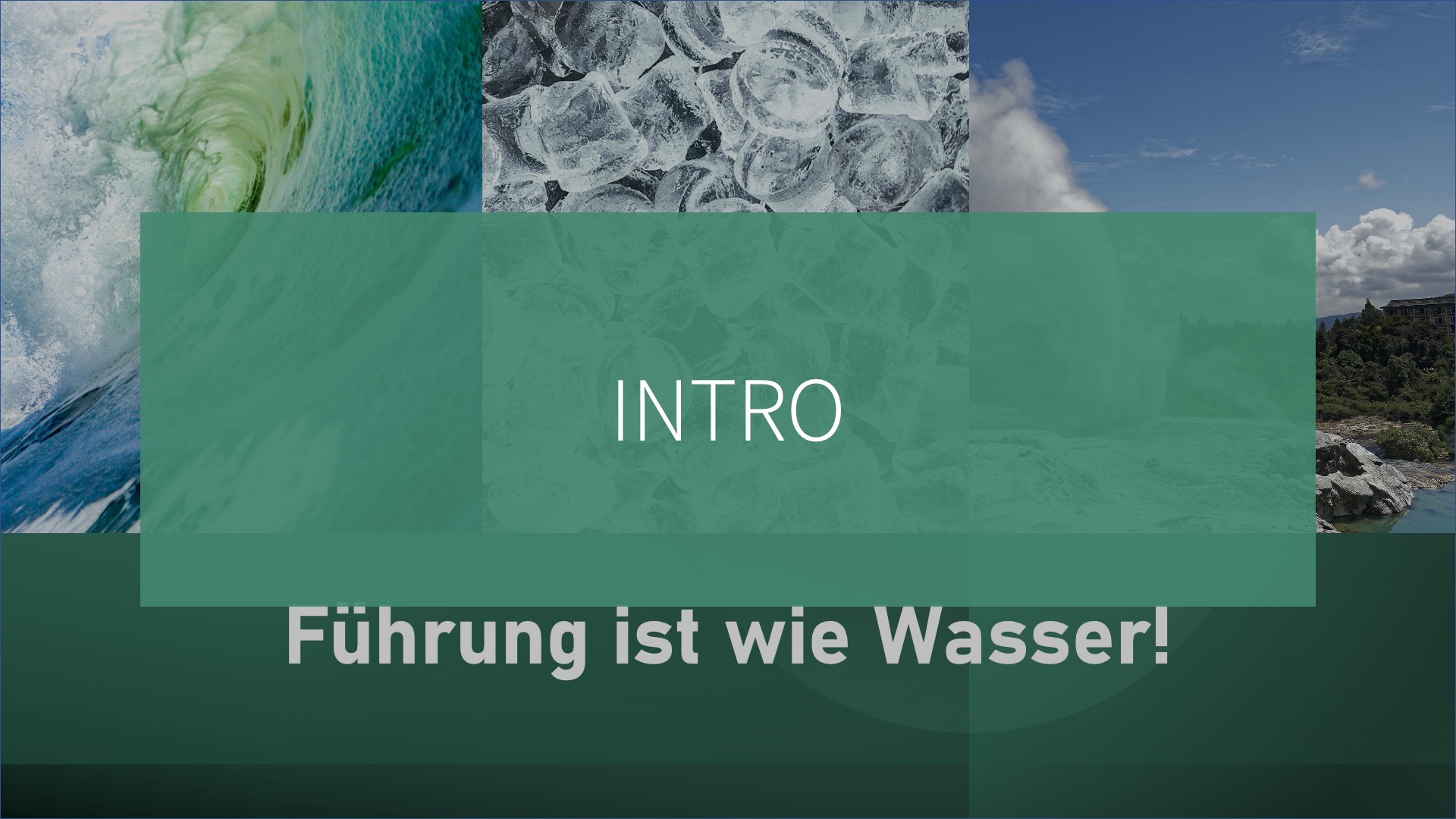 Future Fit Leadership -Intro: Führung ist wie Wasser